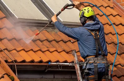 Démoussage et hydrofuge de toiture à Cazaubon